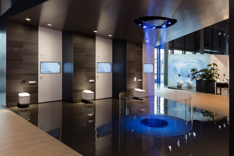 GROHE showcased numerous new products for bathrooms and kitchens at ISH 2017